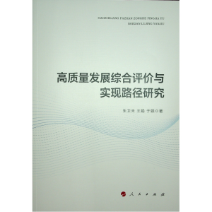 正版新书]高质量发展综合评价与实现路径研究朱卫未//王娟//于娱