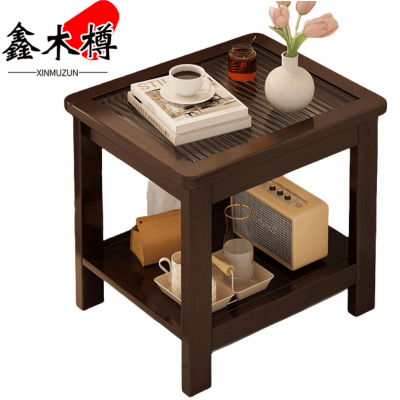 鑫木樽边桌50*35*54cm个