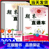 [小学通用]语文优美句子 三年级下 [正版]2024新版期末直通车三年级上册下册语文数学英语科学全套人教版科教版北师大小