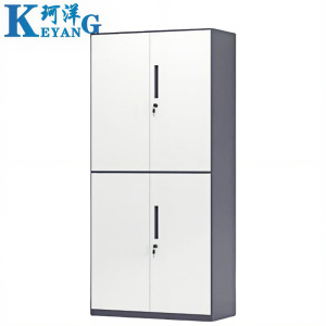 珂洋 文件柜 灰套白通双节 台