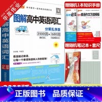 [正版]2022新版图解高中英语词汇3500词+1680词分频乱序版高中英语单词高考英语词汇手册pass绿卡图书高一高
