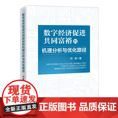 数字经济促进共同富裕的机理分析与优化路径