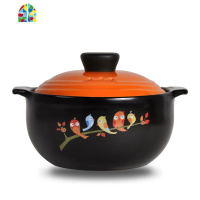 砂锅炖锅陶瓷明火家用可高温煲汤煲仔饭汤锅带盖砂锅健康 FENGHOU 蔬菜奶锅1L