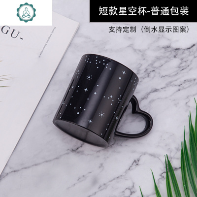 马克杯印ogo遇热水杯子创意印图片加热变色diy个性封后