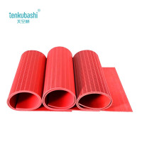 天空桥 绝缘垫 红色条纹 10kv 5mm*1米*10米 卷