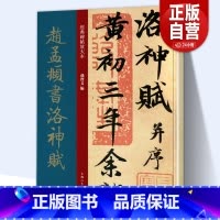 [正版]8开放大本赵孟頫书洛神赋 经典碑帖放大版 孙宝文编赵孟俯墨迹本 原贴彩色放大简体旁注 行书书法毛笔字帖临摹帖