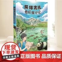 正版 熊猫男孩奇幻旅行记 蒋林著经典儿童文学小说故事书小学生三年级四年级课外书阅读必读书籍 百花文艺出版社9787530