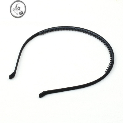 JiMi女士成人简约百搭大气细款舒服不勒头头箍带齿防滑手工头窟