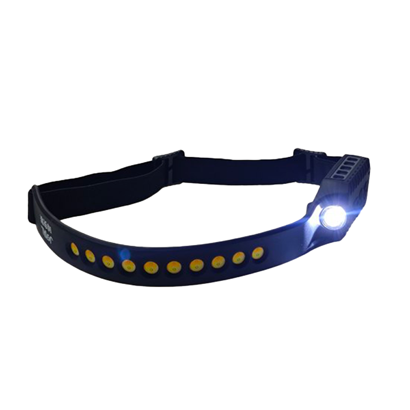 晫安联 ZP002 5V 10W灯带5W侧光 IP54 4/6h LED 冷白 多功能柔性LED头灯 计价单位:个 黑色