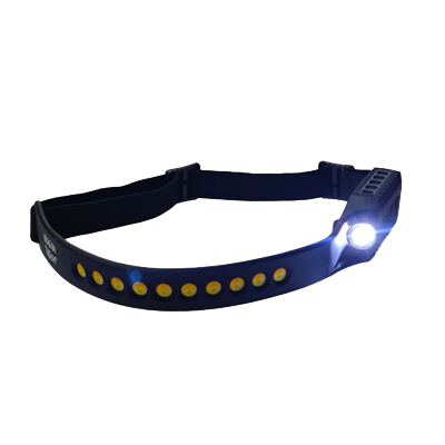 晫安联 ZP002 5V 10W灯带5W侧光 IP54 4/6h LED 冷白 多功能柔性LED头灯 计价单位:个 黑色