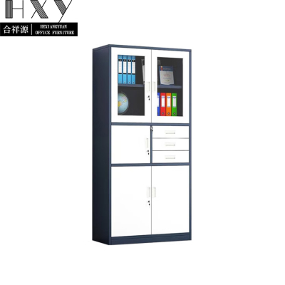 合祥源 偏三斗文件柜 厚度0.6 900*400*1850mm QX-WJG123 组