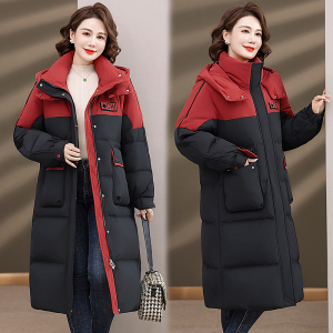 东北抗寒零下40度过膝长款羽绒服女加厚冬季旅游极寒保暖白鸭绒外套女士羽绒服哈尔滨旅游装备零下防寒服东北鹅绒羽绒服正品