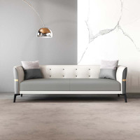 鑫环境 网红款沙发客厅现代简约科技布双人三人简易卧室小户型出租房沙发