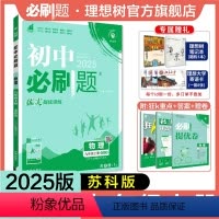 物理 苏科版 九年级上 [正版]理想树2025新版初中必刷题九年级上册物理苏科版初中同步练习九年级教辅资料配赠狂K重点随