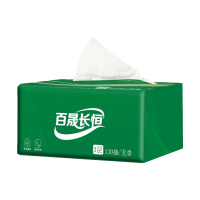 百晟长恒 BSCH-C23 3层130抽每包 152mm*190mm 抽纸(计价单位:包)绿色