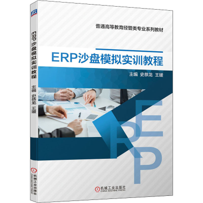正版新书]ERP沙盘模拟实训教程 史恭龙王媛 机械工业出版社史恭