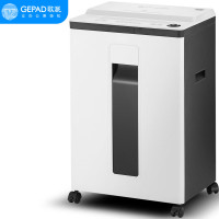 歌派(GEPAD)碎纸机 德国5级高保密碎纸机办公家用 碎卡碎光盘纸张粉碎机 GBM-925D