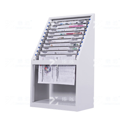 臻远 ZY4092920 档案室推车图书馆小推车手推车 报刊架