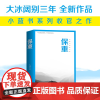 正版]保重 大冰的新书阔别三年全新力作小蓝书系列收官之作啊2.0乖摸摸头小孩大冰作品集短篇小说文学书籍