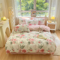 雅鹿 甄品全棉四件套(精选40支纱新疆棉)