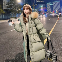 2025年新款羽绒棉服女中长款棉衣冬季面包服棉袄大码外套潮