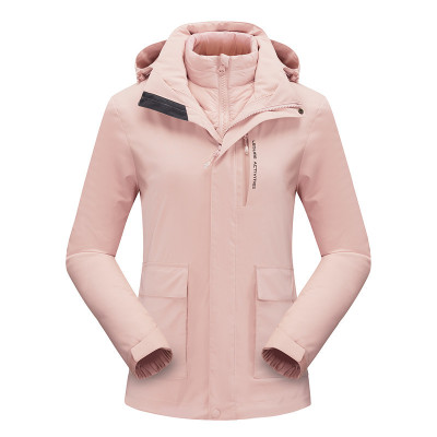 信柏合秋冬新款羽绒冲锋衣男防风保暖旅行风衣外套YG-110818