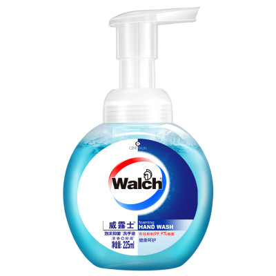 威露士(Walch) 健康抑菌洗手液525ml大瓶杀菌99.9% 清香保湿洗护手 泡沫丰富易冲