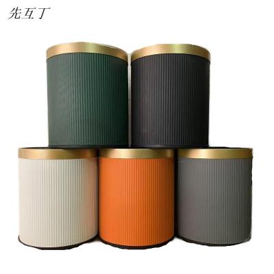 先互丁 双层无盖塑料垃圾桶 多规格 个