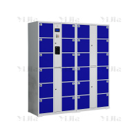 翌嘉YJ4082602电子存包柜智能寄存柜密码柜子储物柜 24门自编码