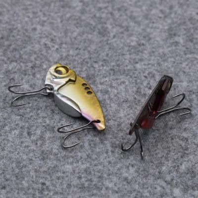 恐龙路亚外贸单金属vib鸡爪钩10克远投鱼形铁板金属路亚鱼饵同款