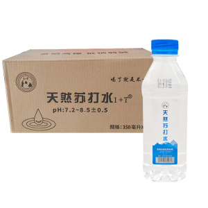 1+T 天然苏打水 350ml*12瓶/箱