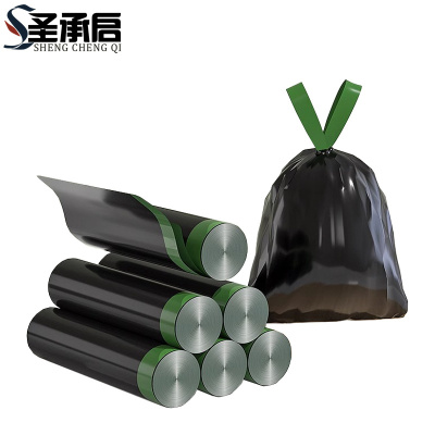 圣承启 黑色垃圾袋 2.5丝45*50cm卷