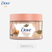 多芬冰淇淋身体磨砂膏280g改善粗糙去角质男女士 澄糖椰香 280g 1瓶