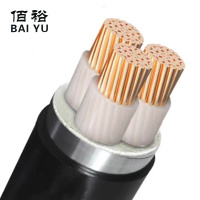 佰裕 铜芯电缆 ZC-YJV 0.6/1KV 3*25 米