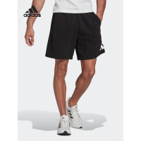 阿迪达斯 (adidas)男子针织篮球短裤运动休闲五分裤 HC3477 D