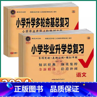 毕业总复习[语/数/英] 小学升初中 [正版]2024新版 小学毕业升学总复习六年级下册语文数学英语人教版外研版小学升初