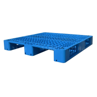 翌嘉YJ4120424塑料托盘仓库防潮垫板地垫叉车托板栈板内置4根钢管