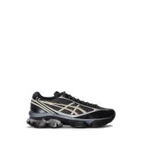 ASICS跑步鞋男舒适透气轻便缓震黑色双色网面阴影喷漆技术缝合