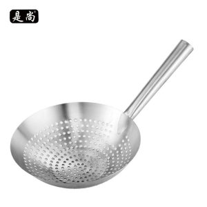 是尚 不锈钢圆孔洞勺漏瓢焯水捞勺 SS-G07/把