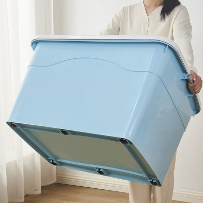 [补贴10%]收纳箱塑料加厚家用衣服玩具床底整理箱零食储物箱杂物客厅桌面