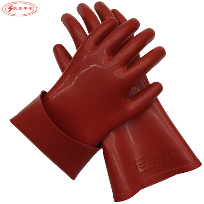 天天平安橡胶绝缘手套10KV/双