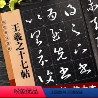 王羲之十七帖 [正版]王羲之十七帖 放大版 8开本 8cm米字格单字注释 附简体注释 历代墨宝选粹 草书书法初学者入门毛