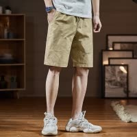 [1.5折价49元]唐狮新春夏休闲短裤男潮牌in男士短裤外穿夏季五分裤宽松中裤m