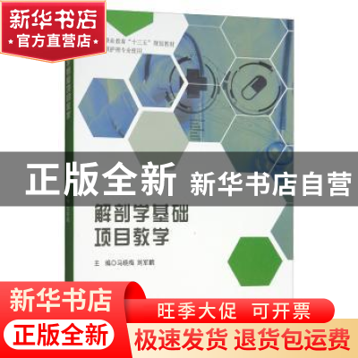 正版 解剖学基础项目教学 马晓梅,刘军鹏 西南交通大学出版社 97