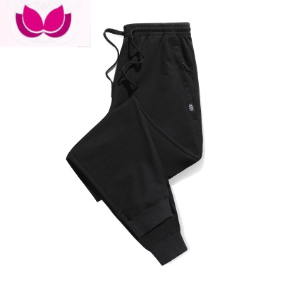 七斓运动裤男士款2023新款宽松束脚长裤子男春季潮牌百搭休闲卫裤