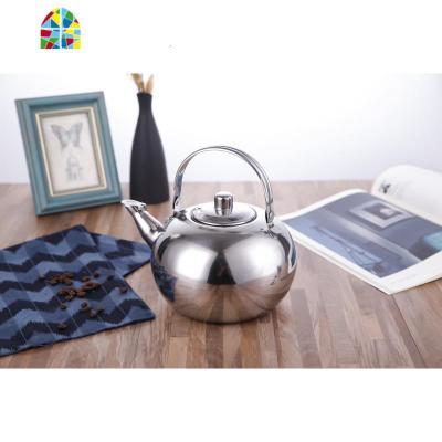 不锈钢茶壶餐厅带滤网泡茶壶家用烧水壶大容量酒店饭店用水壶 FENGHOU 玲珑壶18cm(2L)6-7人使用