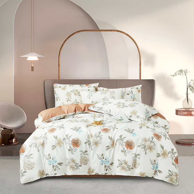 唐纳家纺 生态棉四件套-富贵 200*230CM- TN-KT24037