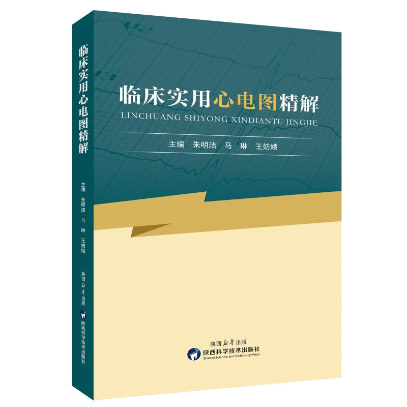 正版新书]临床实用心电图精解朱明洁,马琳,王妨娥 主编 编978753
