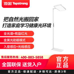 顶固(TopStrong)落地护眼灯防蓝光离线语音米家APP无极调光黄光助眠儿童书桌阅读台灯全光谱立式大路灯DG-004