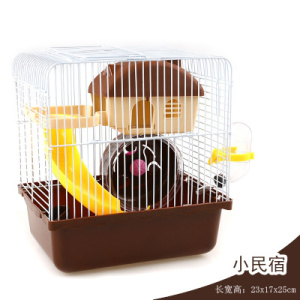 小田园仓鼠笼金丝熊笼子超大别墅相亲笼双层别墅仓鼠套餐笼子
